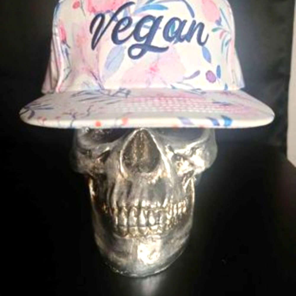 NUZADA VEGAN Floral Snapback Hat